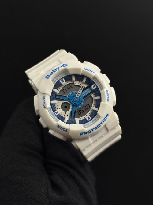 Bby-g BG110 Blanco Tablero Azul (Promo🤑)